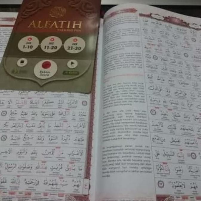 Alquran New Alfatih- Alquran Digital Pen