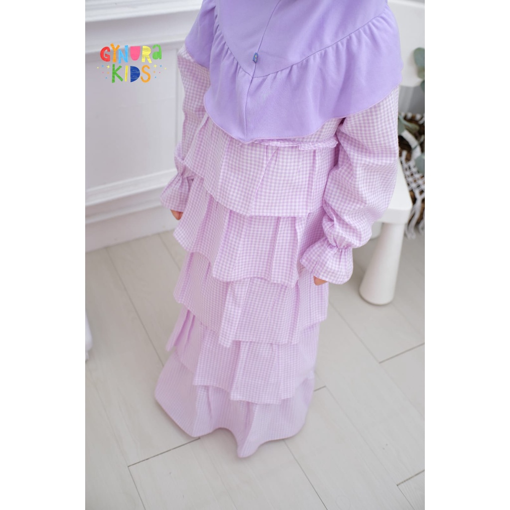 Gamis Anak katun GR02 Gynura Kids