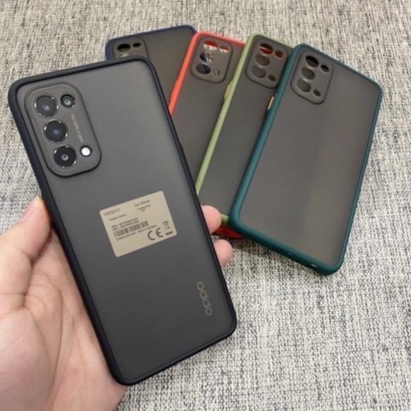 CASE MATTE OPPO RENO 5 TRANSPARAN FUZE MACARON MY CHOICE - FA