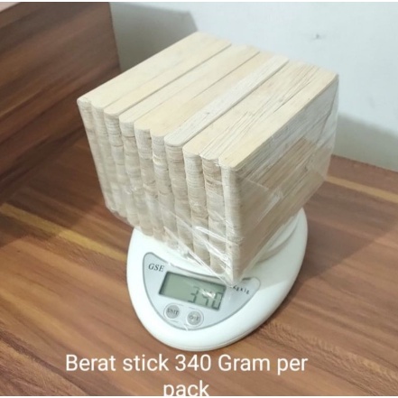 STIK ES KRIM RINGAN TERMURAH 1PACK ISI 500PCS/STIK KERAJINAN/STIK KAYU