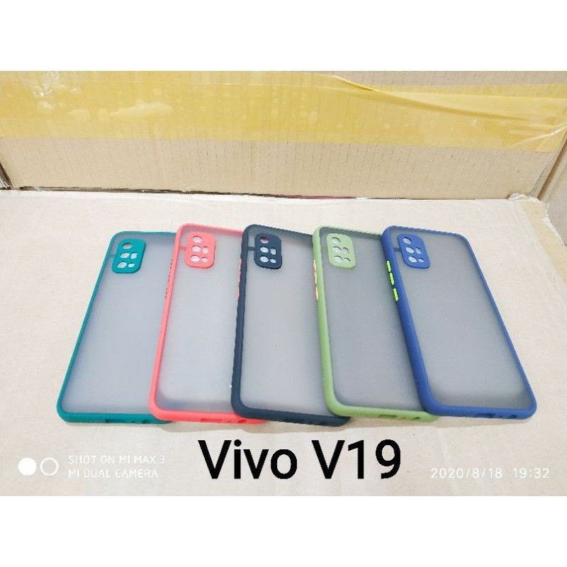 RY - My Choice Vivo Y19 Vivo V19 Case Dove Slim Fuze Macaron / bumper aero case Vivo Y19 Vivo V19