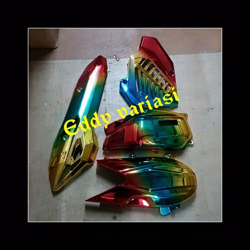 variasi set vario 150 125 led 2016 - 2017 pelangi