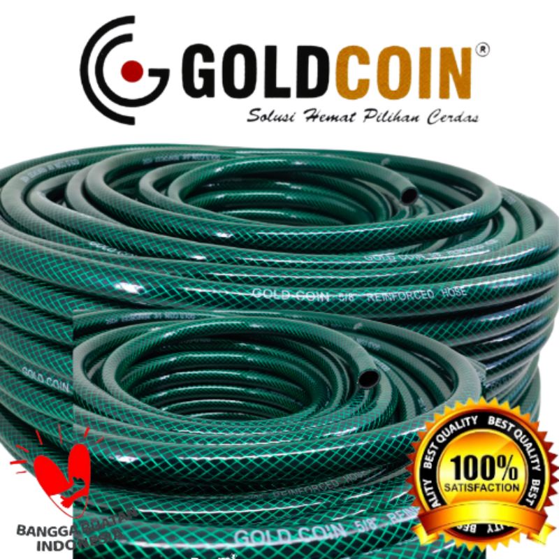 Selang Air 3/4 inch 2 mm Benang Hijau