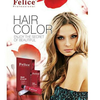 Banyak Dipakai FELICE  HAIR COLOR 60ML CAT  RAMBUT  