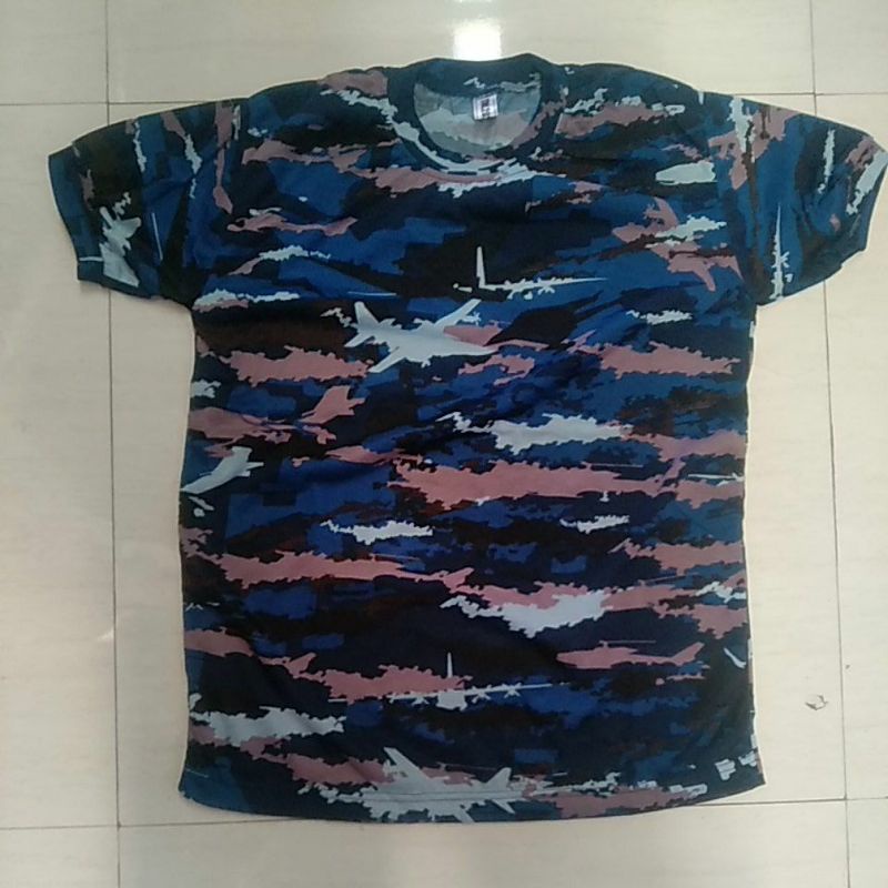 Baju Kaos Loreng Dewasa TNI