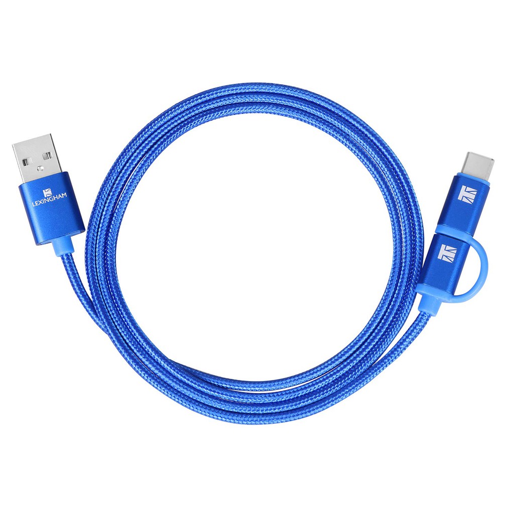 Lexingham 2-in-1 Cable  | Micro USB + Type C | Samsung L5790