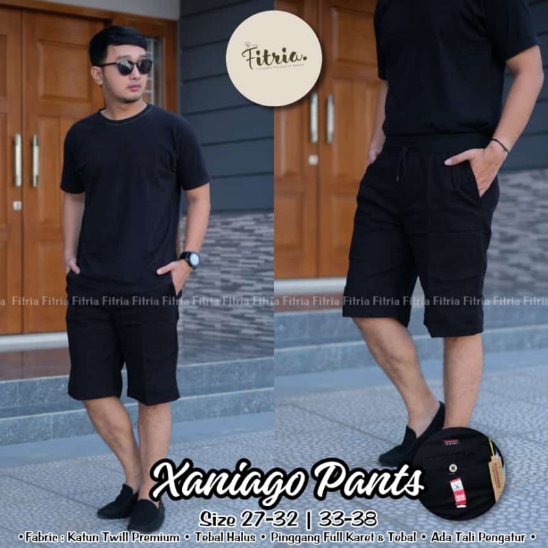 Celana Pendek Pria Twill//Xaniago Pant