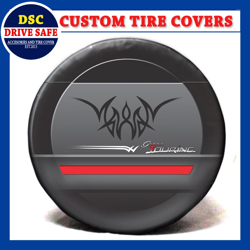 COVER BAN / SARUNG BAN SEREP ISUZU PANTHER GRAND TOURING DESIGN HARD COVER (BISA CUSTOM)