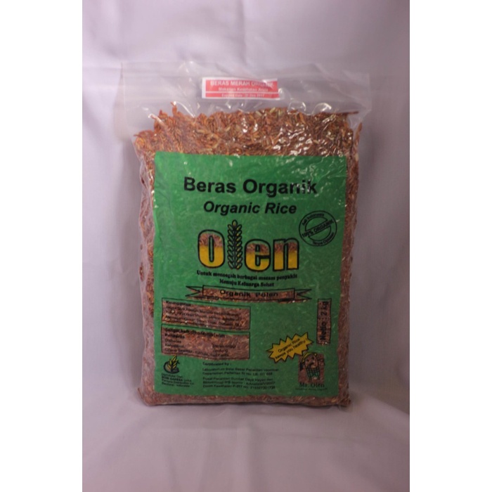 

Beras Merah Organik OLEN 2KG