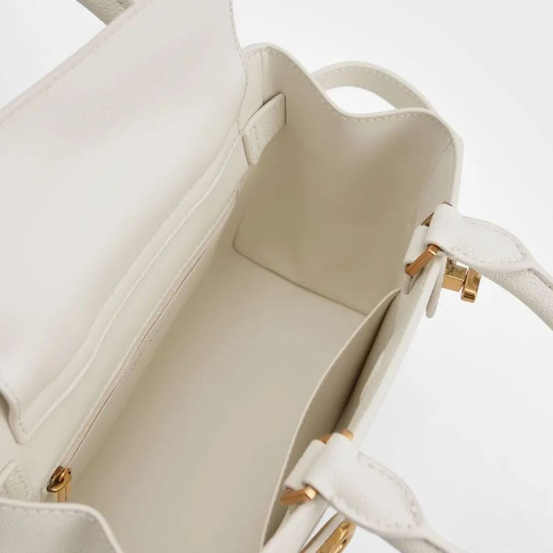 7.7 SALE | CK Aubrielle Metallic-Accent Belted Bag