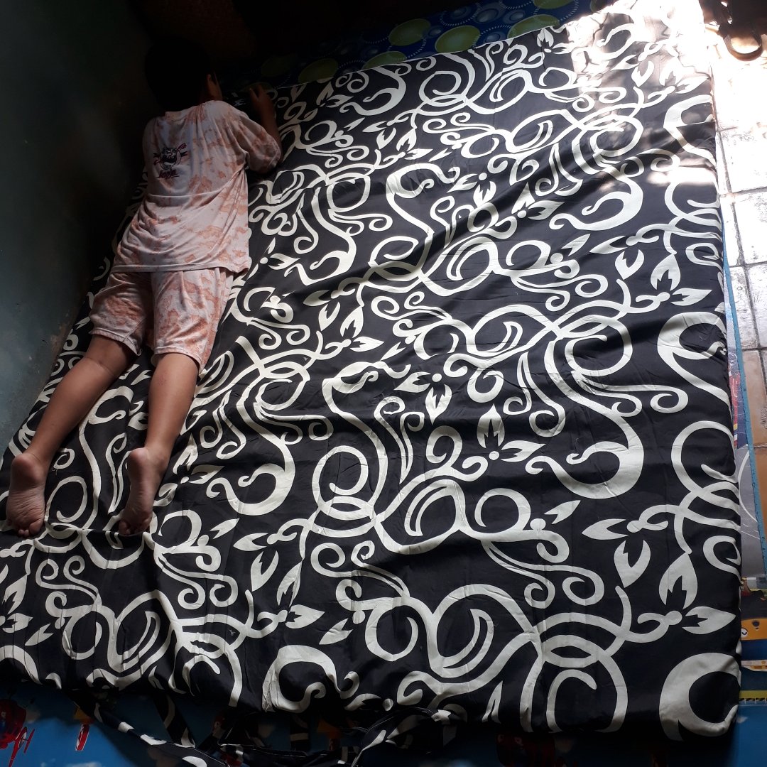 Kasur Busa Dakron Lipat Ukuran 160x180x5cm