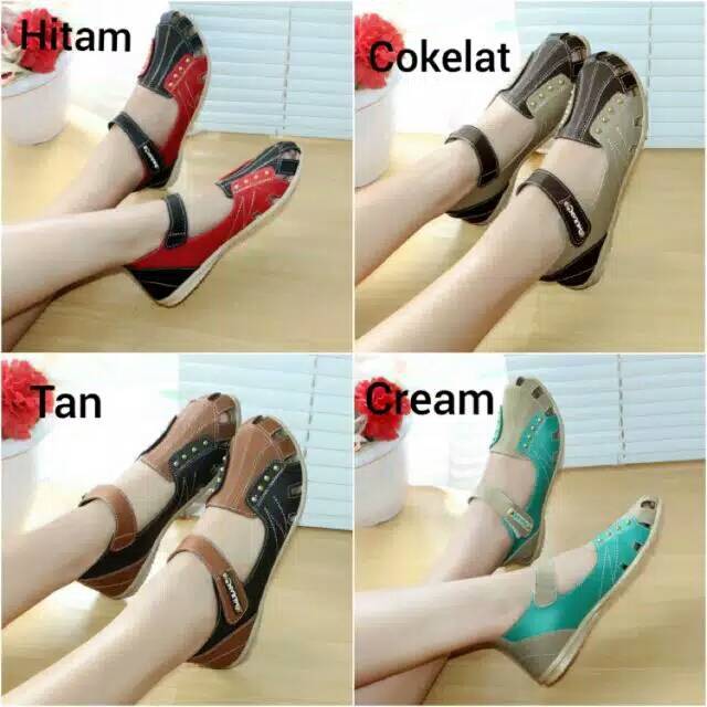 Sepatu Wanita Flat Shoes ORIGINAL MULAN 1551