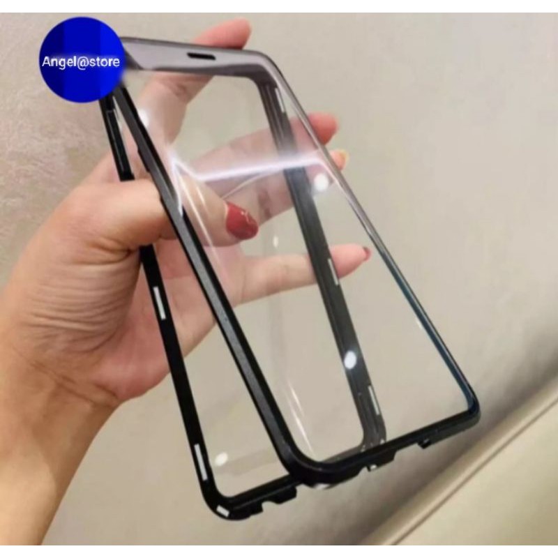 Magnetic Magnet Double Glass Front Back Case Cover Xiaomi Redmi Note 7