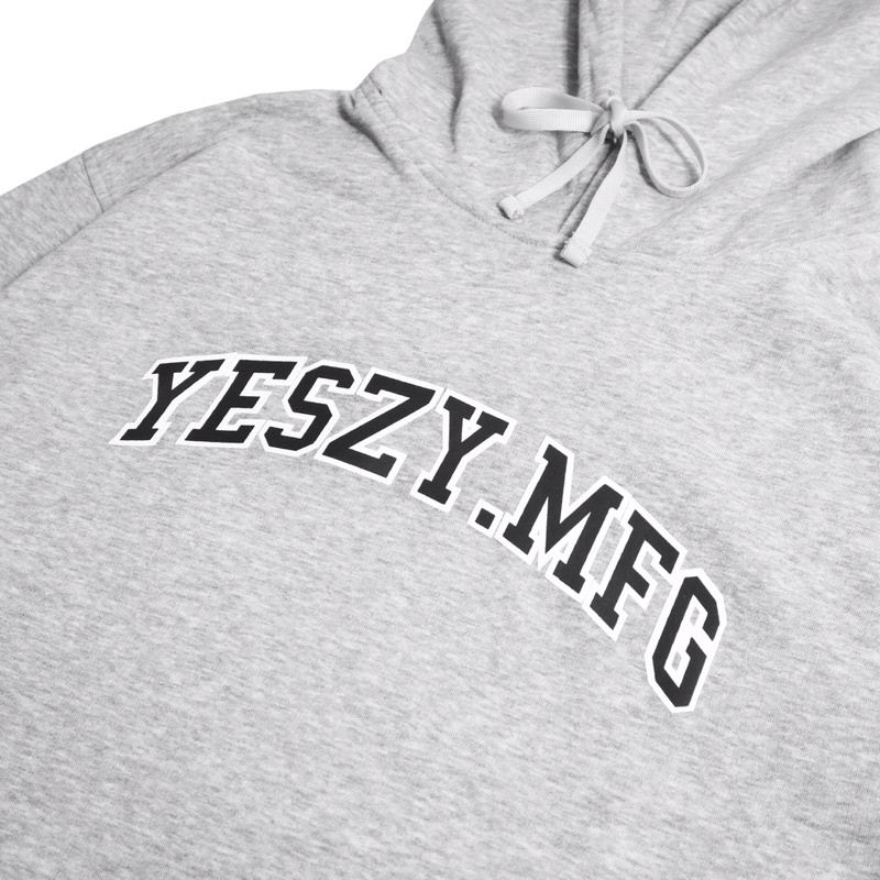 YESZY.MFG Hoodie Grey Almighty F. BW