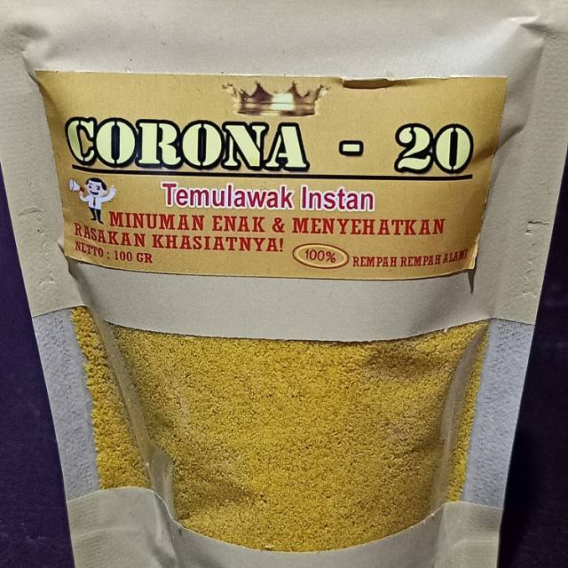 

Temulawak Rempah Bubuk Instan