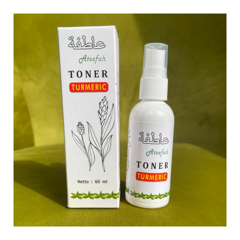 ATEEFAH Turmeric Toner Wajah BPOM