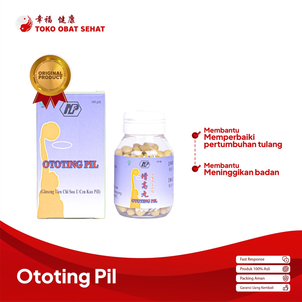 OTOTING PIL - obat peninggi badan herbal