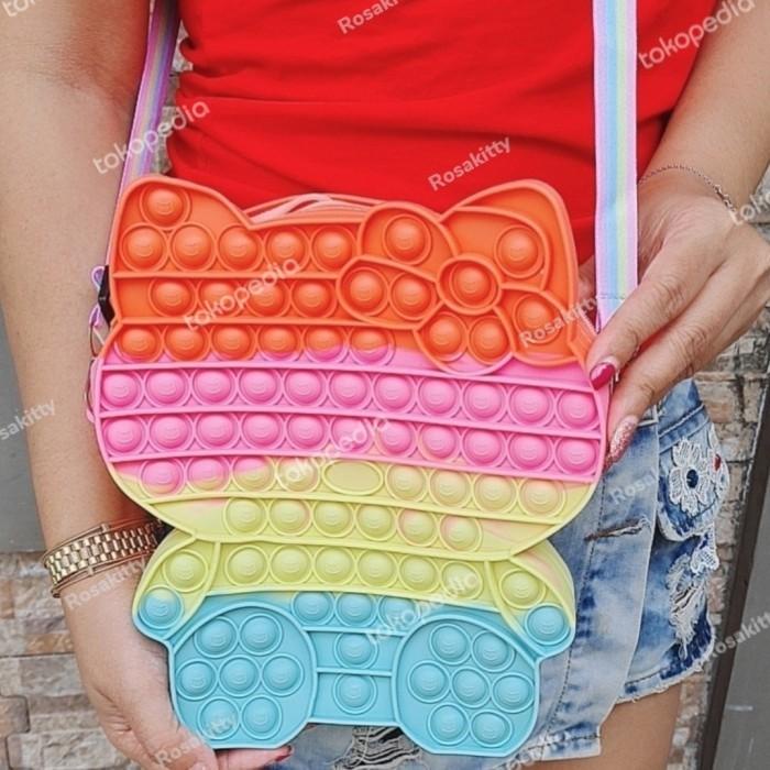 Tas Selempang Pop It Hello Kitty Jumbo