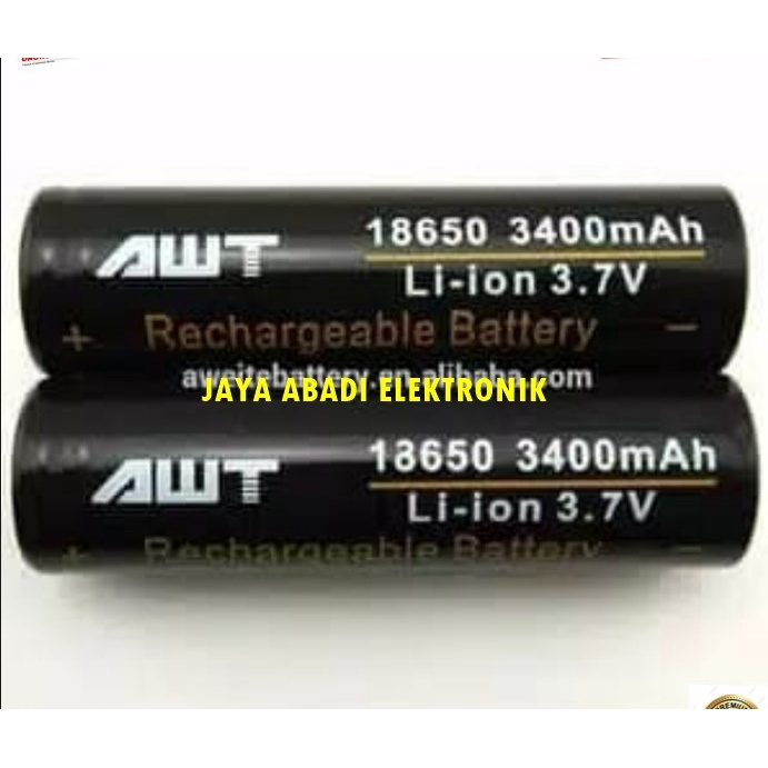 G409 AWT 3.7V V BATERAI 18650 3400 MAH BATERRY BATERE BATERY BATU CAS CASAN CHARGER CHARGE SENTER POLICE PB POWERBANK ULTRA POWER DC AC VAPE VAPOR SPEAKER PORTABLE MINI MIC MIK LAMPU LED LITHIUM ION KIPAS KECIL DLL G409  awt baterai 3.7V volt 18650 batter