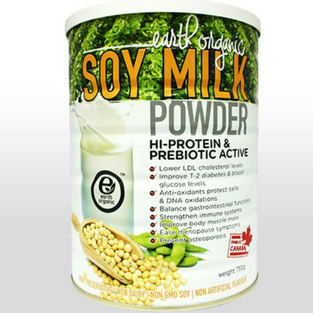 

Organic Soy Milk Powder Hi-Protein & Prebiotic Active