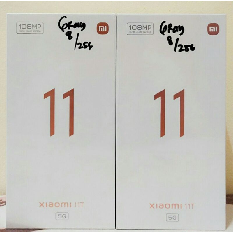 Xiaomi 11T (8GB+256GB) Dimensity 1200 Ultra 108MP Triple Kamera Layar 6.67” AMOLED 5000mAh