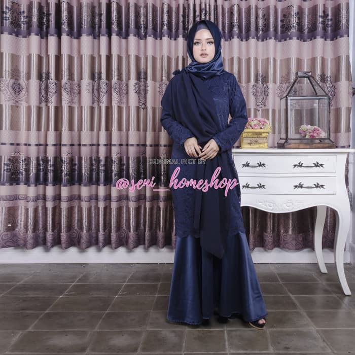 Ready Stok Baju pesta wanita   Dress formal   Gamis murah   Hijaber   Erha maxi Limited