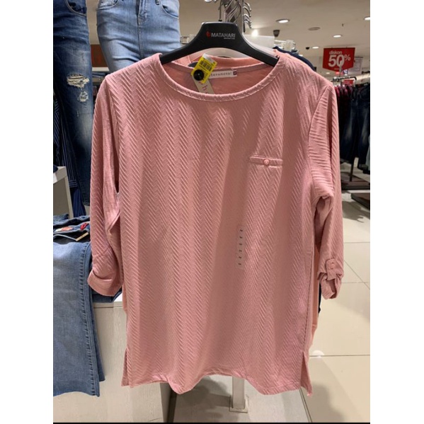 Phenomenal size L kaos wanita remaja lengan panjang atasan Kaos brand Original Matahari Atasan Baju 