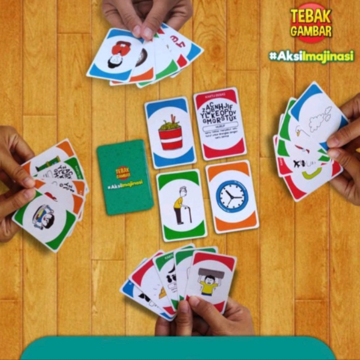 Kartu Tebak Gambar Murah Board Game