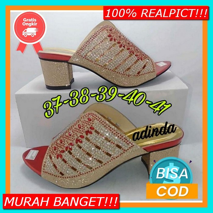 Xes G66-20 / Heels Wanita Hak Tebal 7Cm Angkle Strap Import Sandal Hak Tahu Wanita 3Cm/Sendal Heels 