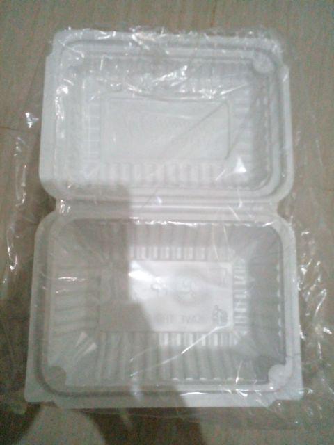 Lunch Box Bahan Hi Pp/kotak Makan Sekali Pakai