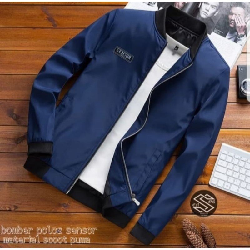 JAKET BOMBER ORIGINAL BLACK NAVY GREEN ARMY