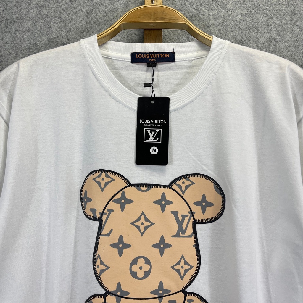 T-Shirt Kaos Louis Vuitton LV White Premium Quality