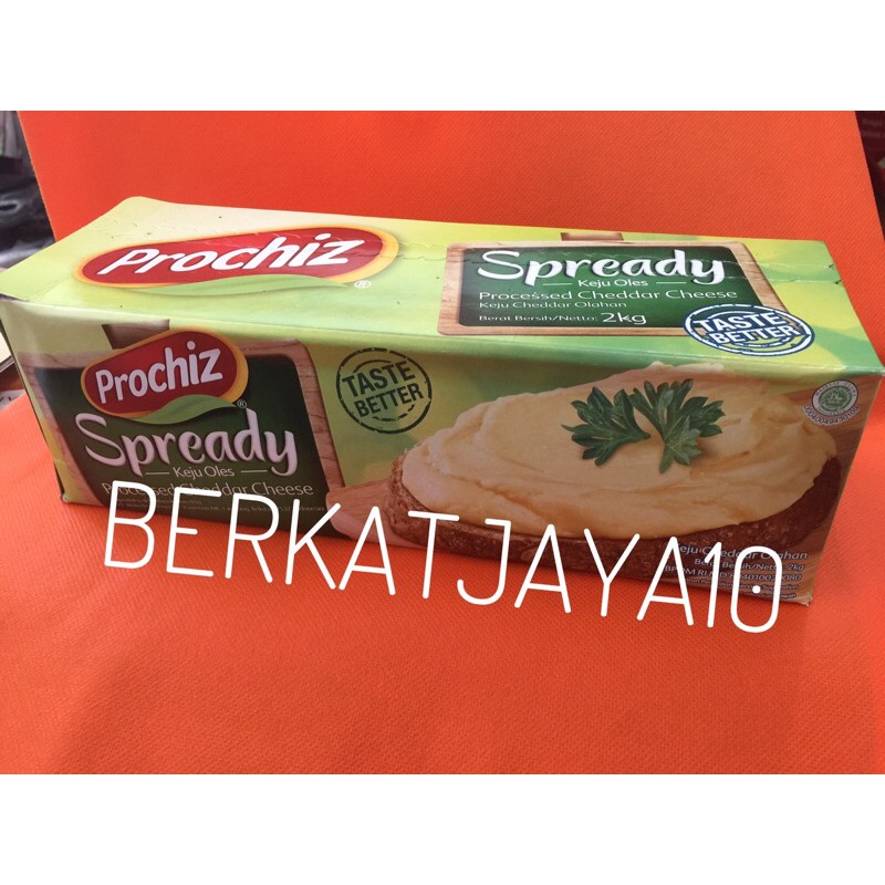 Prochiz Spready Cheddar Cheese Keju Oles 2 kg