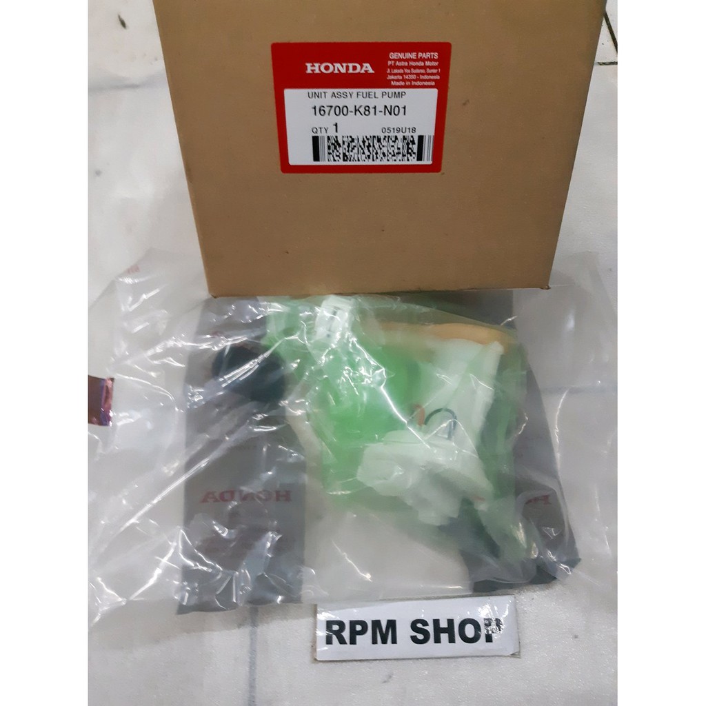 FUEL PUMP HONDA BEAT STREET 2017 ASLI JKS16336