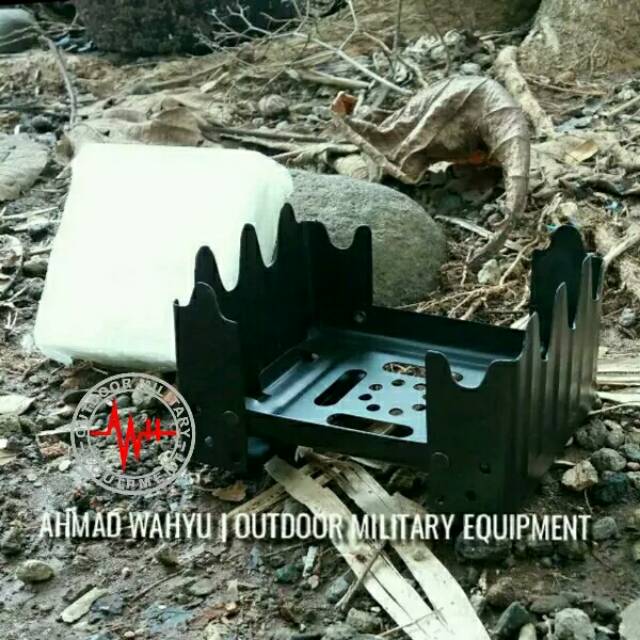 Kompor Lapangan TNI Plus Parafin