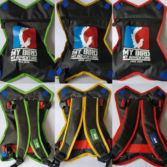 .........] Tas Ransel Gendong Bawa Sangkar Kandang Burung Murai Kotak ORIQ JAYA