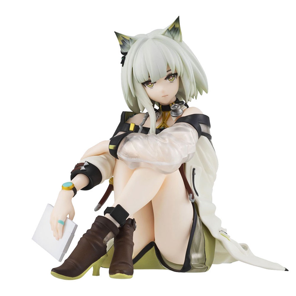 Mainan Action Figure Anime Arknights Kal 'Tsit F: Nex Mie Stopper Bahan Pvc 10cm Untuk Hadiah