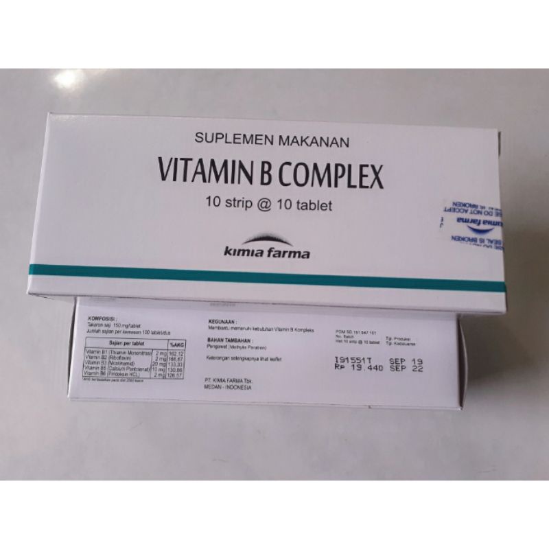 Vitamin B Complex Kimia Farma - Homecare24