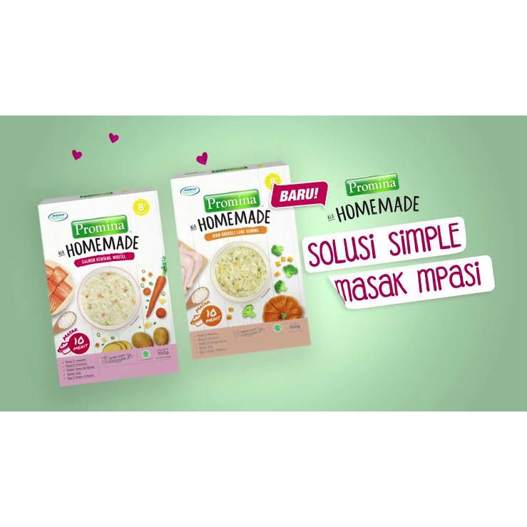 

PROMINA ALA HOMEMADE SOLUSI SIMPLE MASAK MPASI 8+