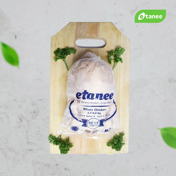 

etanee Ayam Utuh Frozen 0.7 - 0.8 Kg