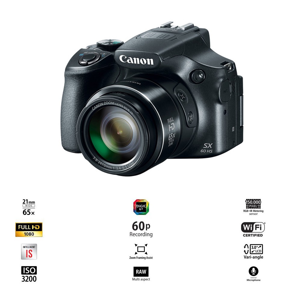 CANON POWERSHOT SX60 HS SX 60HS SX 60 HS SX60HS Promo