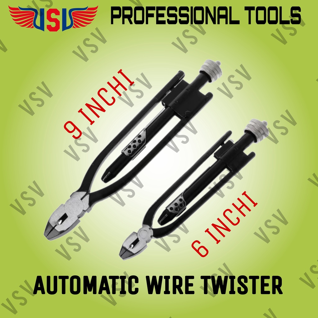 VSV Tang Pemutar Kawat Aircraft Safety Wire Twisting Plier Twister
