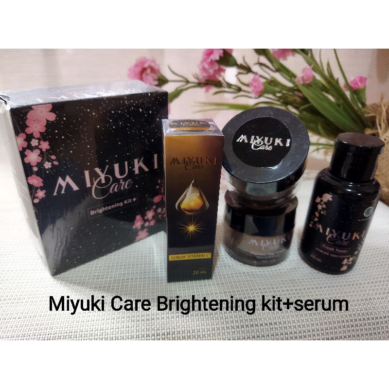 MIYUKI CARE BRIGHTENING KIT+SERUM