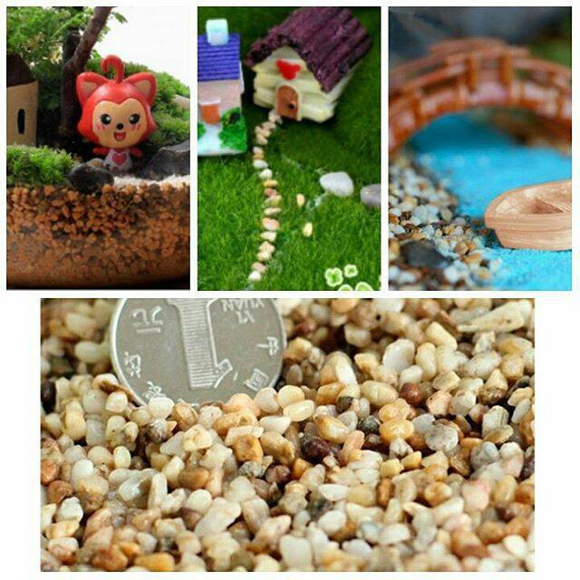 Jual batu taman hiasan aquarium hiasan taman bahan craft batu kerikil terbaik
