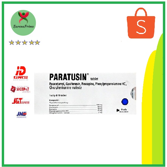 Paratusin tablet per lembar