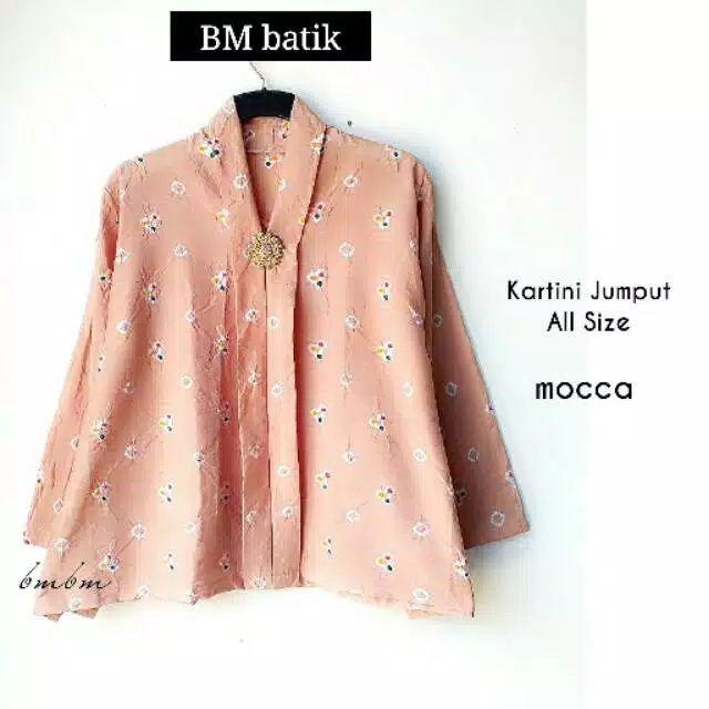 Atasan Batik Murah Kartini Jumput Batik Solo Tuman