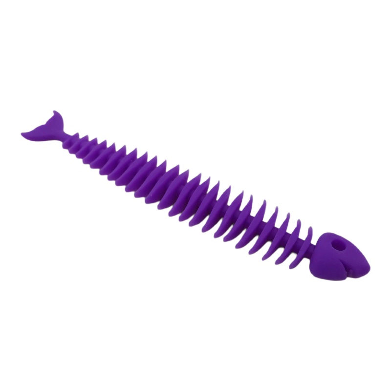 Mary Squeeze Sensory Toy Bubble Fidget Autism Kebutuhan Khusus Mainan Squishy Tulang Ikan