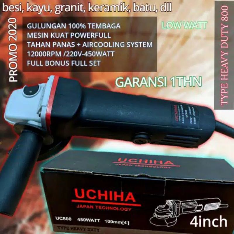 mesin gerinda type 800 uchiha