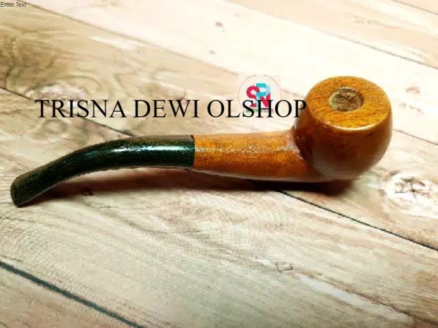 Pipa rokok model popay kayu kemuning Low