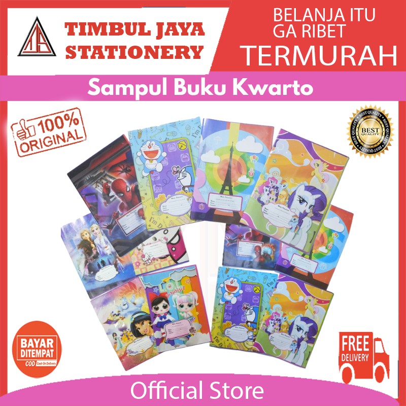 

Sampul buku karakter disney kwarto